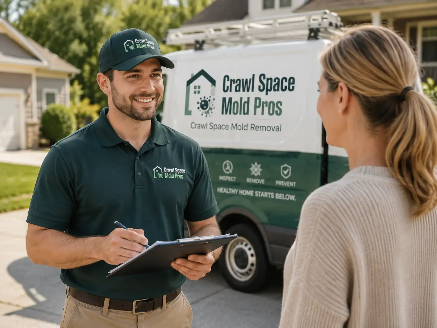 Crawl Space Mold Removal Ashley, OH FAQs